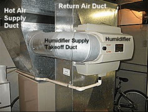 dehumidifier hook up to furnace